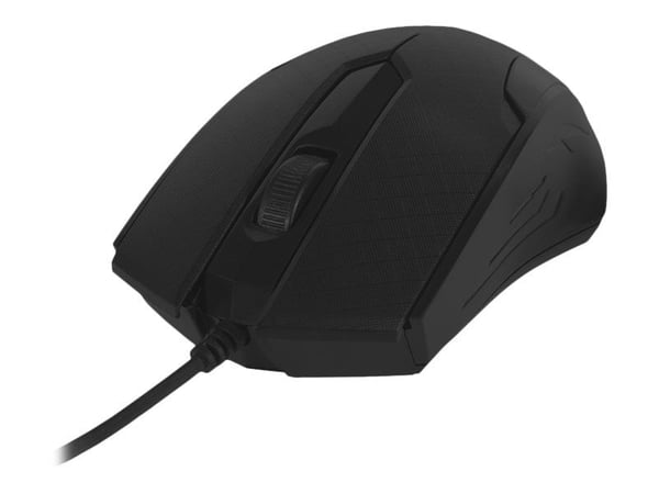 ART AM-93 - Mus - optisk - 3 knapper - kablet - USB - svart ART AM-93 - Mus - optisk - 3 knapper - kablet - USB - svart