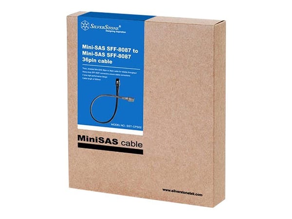 SilverStone SST-CPS02 Mini SAS 36 Pin Kabel - 50 cm