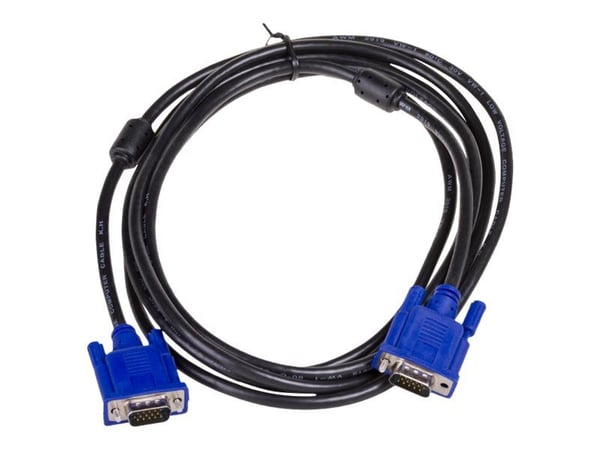 Akyga AK-AV-07 - VGA-kabel - HD-15 (VGA) (hane) till HD-15 (VGA) (hane) - 3 m - svart