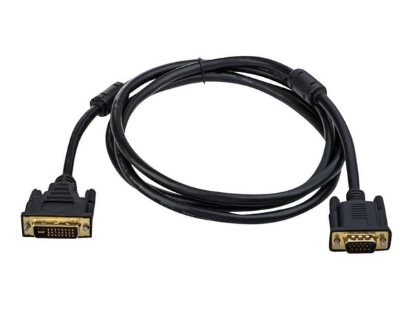 Akyga DVI-I - D-Sub (VGA) kabel 1,8 m svart (AK-AV-03)