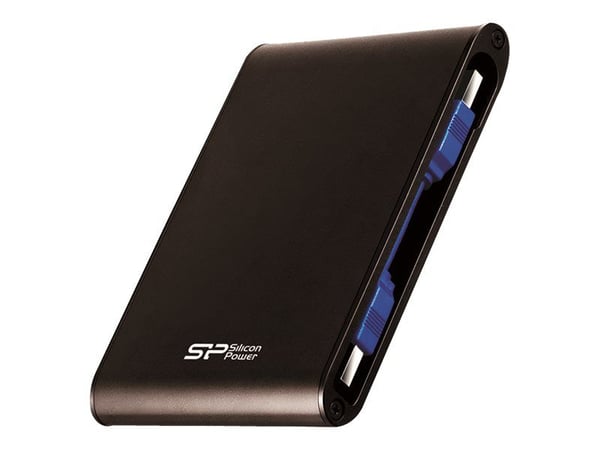 SILICON POWER Armor A80 - Harddisk - 2 TB - ekstern (bærbar) - 2.5" - USB 3.0 - svart
