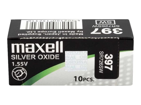 Maxell 18291200, Single-use battery, SR726SW, Sølvoxid (S), 1,55 V, 1 stk, 36 mAh