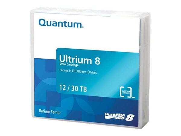 Quantum - LTO Ultrium WORM 8 - 12 TB / 30 TB - mursteinsrød, grå