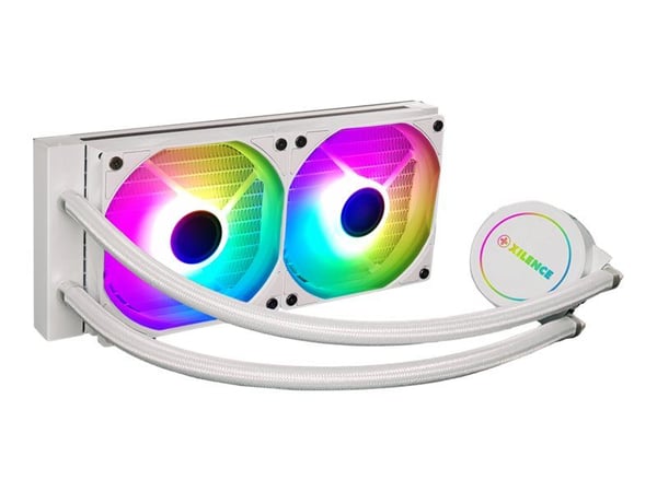 Xilence Performance A+ Series LiQuRizer LQ240.W.ARGB - Kylsystem med vätska till processorn - (för: LGA1156, AM2, AM2+, LGA1366, AM3, LGA1155, AM3+...