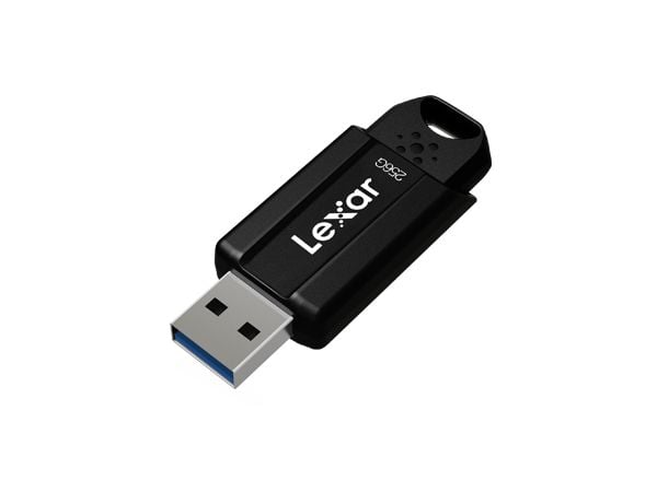 Lexar JumpDrive S80 - USB-flashdrive - 256 GB - USB 3.1 - sort