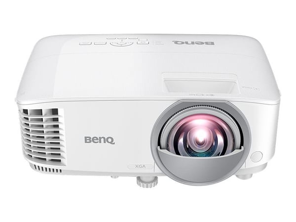 BenQ MX825STH - DLP-projektori - kannettava - 3500 ANSI lumenia - XGA (1024 x 768) - 4:3 - kiinteä lyhytpolttovälinen linssi - LAN