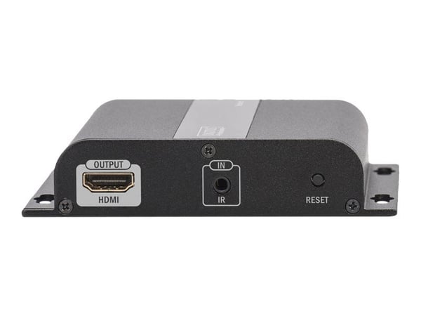 DIGITUS Professional 4K HDMI Extender via CAT / IP (receiver unit) - Video/lyd/infrarød-utvider - mottaker - HDMI - opp til 120 m