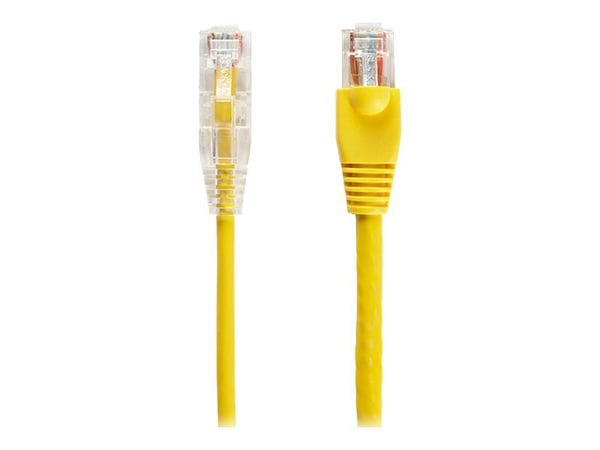 Black Box C6PC28-YL-04, 1,2 m, Cat6, U/UTP (UTP), RJ-45, RJ-45, Keltainen