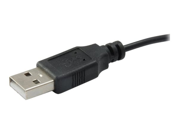 Conceptronic REGAS E4 - Mus - høyre- og venstrehåndet - optisk - 4 knapper - kablet - USB - svart