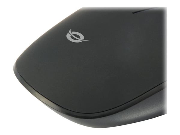 Conceptronic REGAS E4 - Mus - høyre- og venstrehåndet - optisk - 4 knapper - kablet - USB - svart