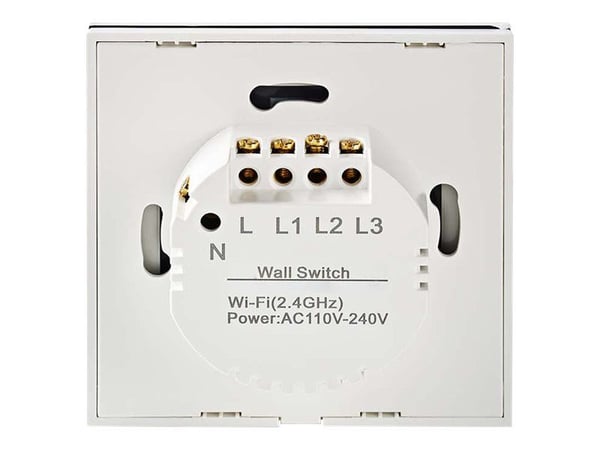 Nedis WIFIWC10WT, Seinään asennettava, WWAN, Langallinen & langaton, Wi-Fi, 1 kanavaa, 2412 - 2462 MHz
