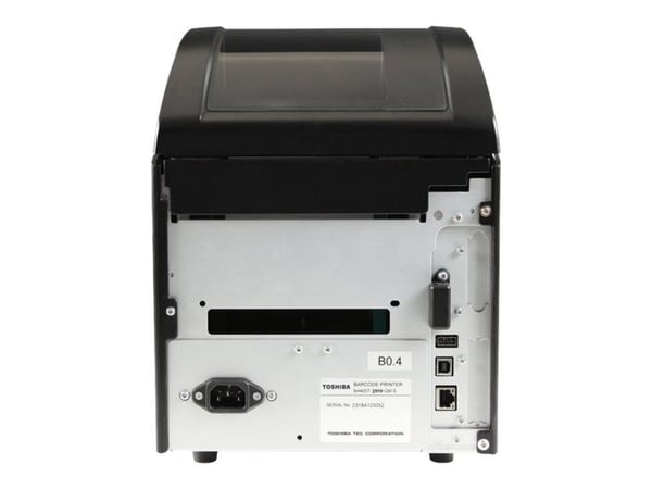 Toshiba TEC BA420T-TS12-QM-S - Etikettskriver - termotransfer - Rull (11,4 cm) - 300 dpi - inntil 203.2 mm/sek - USB 2.0, LAN, NFC, Bluetooth 2.1 EDR