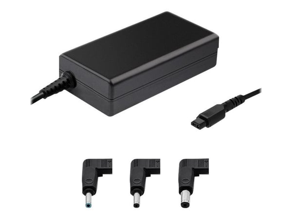 Qoltec - Strømadapter - AC 220-240 V - 65 watt - svart - for Compaq Presario CQ40, CQ42, CQ45, CQ50, CQ60, CQ61, CQ62, CQ70, CQ71