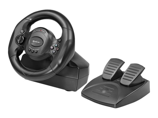 Tracer GAMEZONE Rayder 4 in 1 - Pyörä- ja poljinsarja - langallinen - PC:lle, Sony PlayStation 3:lle, Microsoft Xbox Onelle ja Sony PlayStation 4:lle