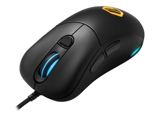 Sharkoon Light² 100 - Mus - høyrehendt - optisk - 6 knapper - kablet - USB