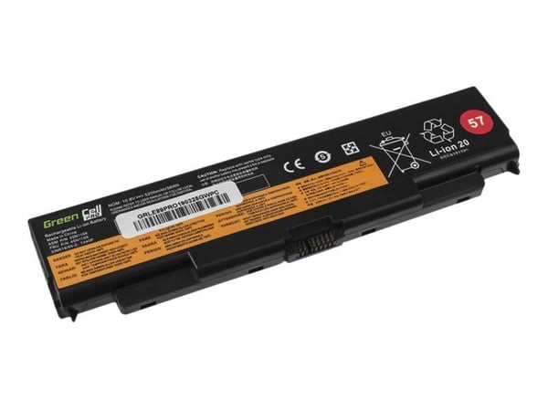 Green Cell PRO - Batteri til bærbar PC (tilsvarer: Lenovo 45N1158) - litiumion - 6-cellers - 5200 mAh - svart - for Lenovo ThinkPad L440; L540; T44...