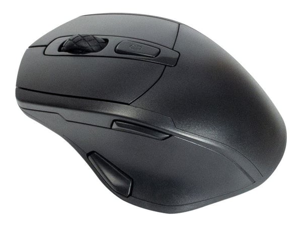 Eterno M-230 - Mus - ergonomisk - optisk - 6 knapper - trådløs - 2.4 GHz - USB trådløs mottaker - løsvekt