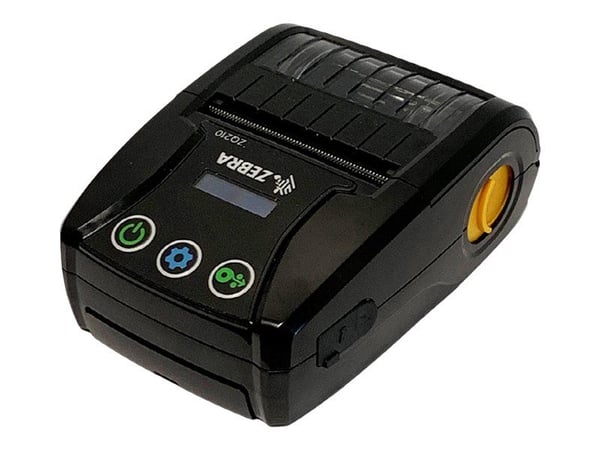 Zebra ZQ210 - Kvitteringsskriver - direktetermisk - Rull (5,8 cm) - 203 dpi - inntil 63.5 mm/sek - USB 2.0, NFC, Bluetooth 2.1 EDR, Bluetooth 4.1 LE
