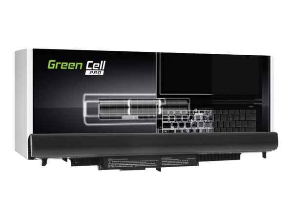 Green Cell PRO - Batteri til bærbar PC (tilsvarer: HP HS04) - litiumion - 4-cellers - 2600 mAh - svart - for HP 15-acXXX, 15-afXXX, 250 G4, 250 G5,...