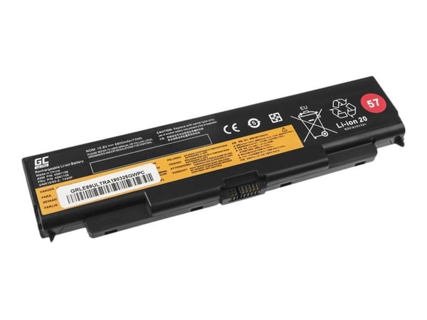 Green Cell ULTRA - Batteri til bærbar PC (tilsvarer: Lenovo 45N1158) - litiumion - 6-cellers - 6800 mAh - svart - for Lenovo ThinkPad L440; L540; T...