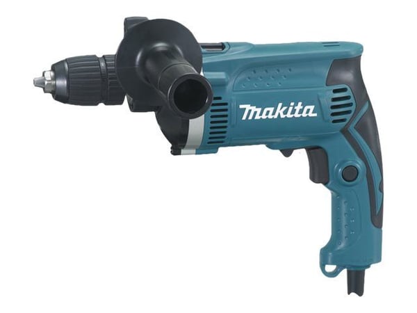 Makita HP1631KX3 - Hammerbor - 710 W - 1 hastighet - nøkkelfri borhylse 13 mm