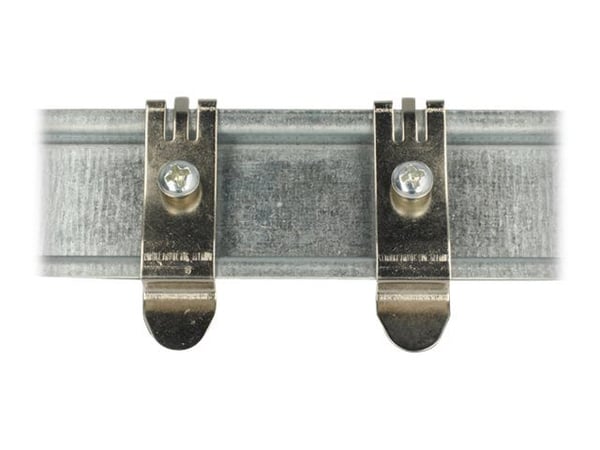 Delock - Monteringssett for pluggbordpanel til skrivebord med 35 mm-DIN-skinne