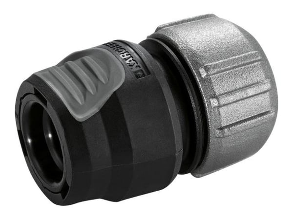 Kärcher Premium - Universell slangkoppling - med vattenstopp - 70 mm - lämplig för 13 mm (1/2"), 15 mm (5/8"), 19 mm (3/4") slangar