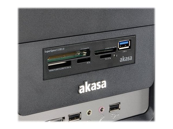 Akasa - Kortleser - 3,5" (Multiformat) - USB 3.0