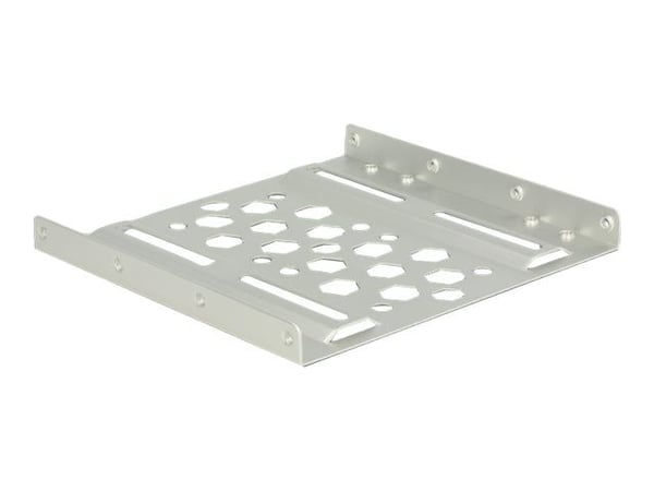Delock Installation Frame - Adapter för lagringsfack - 3,5 till 2,5 tum - silver