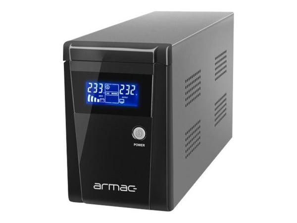 Armac Office 1500E - UPS - AC 230 V - 950 watt - 1500 VA - 9 Ah - USB - utgangskontakter: 3