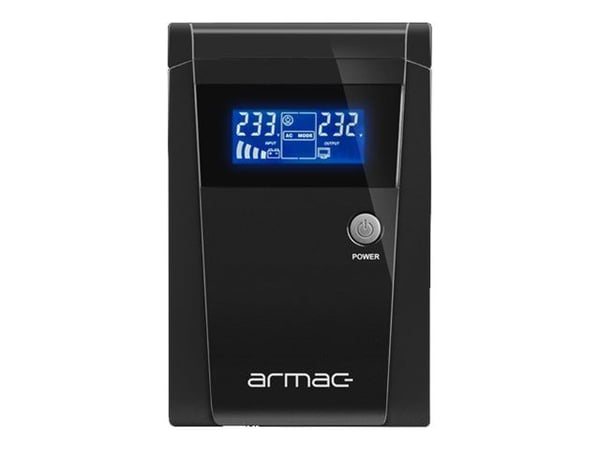 Armac Office 1500E - UPS - AC 230 V - 950 watt - 1500 VA - 9 Ah - USB - utgangskontakter: 3