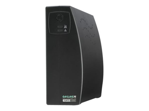ONLINE Yunto 1200 - UPS - AC 230 V - 720 Watt - 1200 VA - 7 At - USB - utgangskontakter: 5