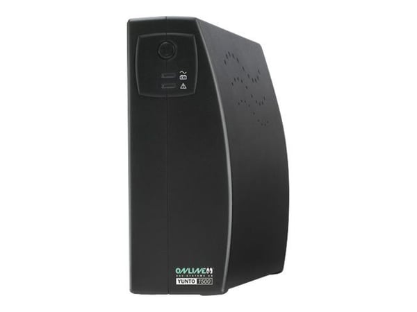 ONLINE Yunto 1500 - UPS - AC 230 V - 900 watt - 1500 VA - 9 Ah - USB - utgangskontakter: 5