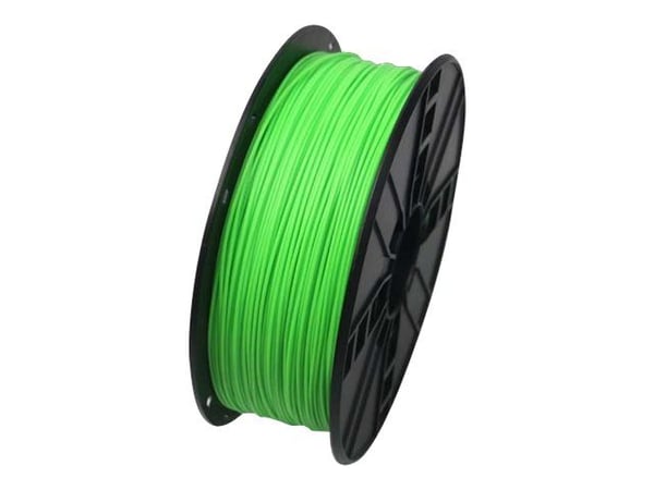 Gembird - Fluorescerande grön - 1 kg - 330 m - PLA-fiber (3D)