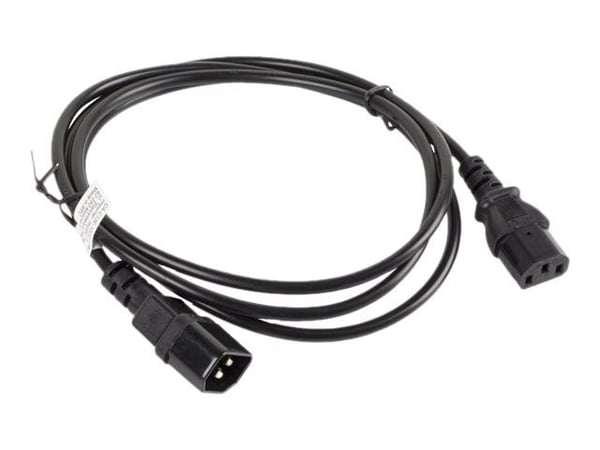 Lanberg CA-C13E-10CC-0018-BK, 1,8 m, C13 liitin, C14 liitin