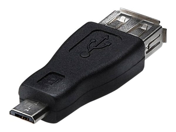 Akyga - USB-adapter - USB (hunn) til Micro-USB type B (hann) - USB OTG - svart