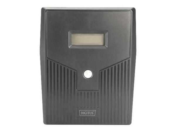 DIGITUS Professional DN-170075 - UPS - AC 230 V - 900 Watt - 1500 VA - 9 At - USB, RS-232 - utgangskontakter: 4