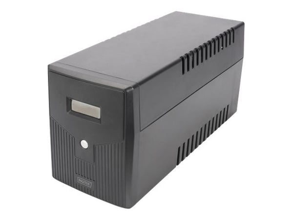 DIGITUS Professional DN-170075 - UPS - AC 230 V - 900 Watt - 1500 VA - 9 At - USB, RS-232 - utgangskontakter: 4