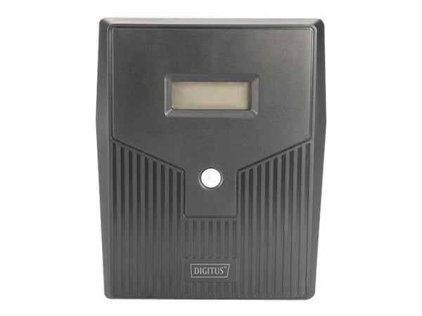DIGITUS Professional DN-170074 - UPS - AC 230 V - 600 Watt - 1000 VA - 7 At - USB, RS-232 - utgangskontakter: 4