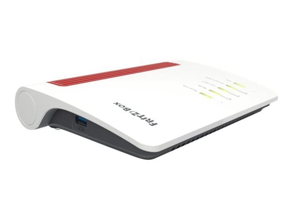 FRITZ!Box 7530 - Trådløs ruter - DSL-modem 4-portssvitsj - 1GbE - Wi-Fi 5 - Dobbeltbånd - VoIP-telefonadapter (DECT)