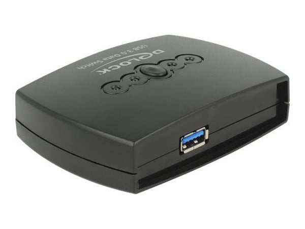 Delock USB 3.0 Sharing Switch 4 - 1 - USB-periferdelesvitsj - 4 x SuperSpeed USB 3.0 - stasjonær