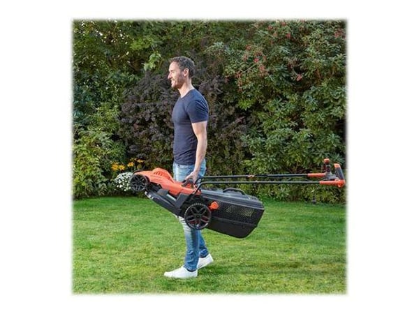 BLACK+DECKER - Gressklipper - elektrisk - 1400 W - 34 cm - 14,4 kg