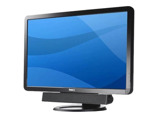 Dell AX510 - Soundbar - för persondator - 10 Watt - svart - för UltraSharp U2412M, U2412MWH