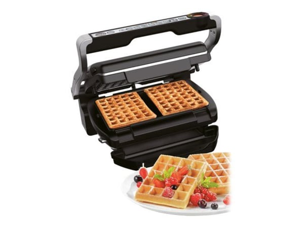 Tefal OptiGrill+ GC716D12 - Grill - elektrisk - 600 cm2 - stål