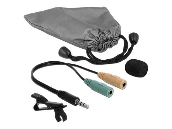 Delock Tie Lavalier Microphone Omnidirectional - Mikrofon