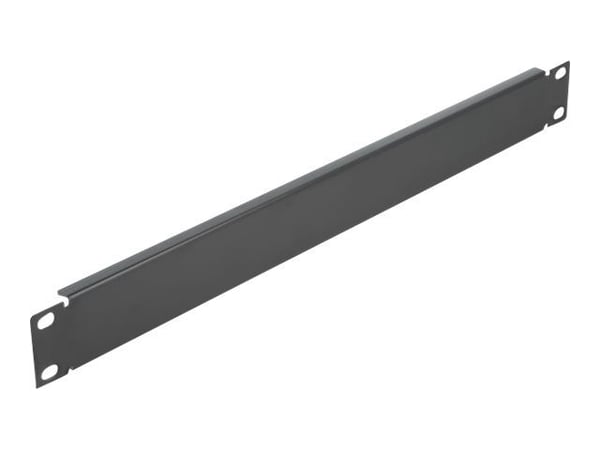 Delock - Blindpanel till rack - svart - 1U - 19"