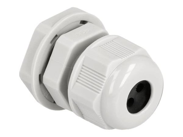 DeLOCK 60374, Harmaa, Muovi, 2 kpl, PG9, 3 mm, IP68