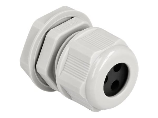 DeLOCK 60376, Harmaa, Muovi, 2 kpl, PG13.5, 4 mm, IP68