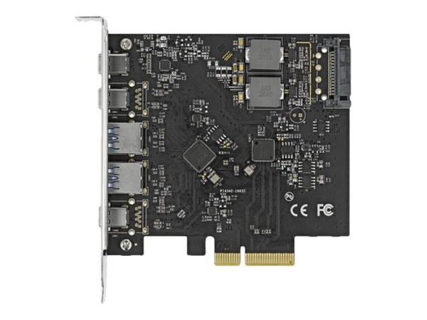 Delock - USB-adapter - PCIe 3.0 x4 - USB-C 3.2 Gen 2 x 3 + USB 3.2 Gen 2 x 2