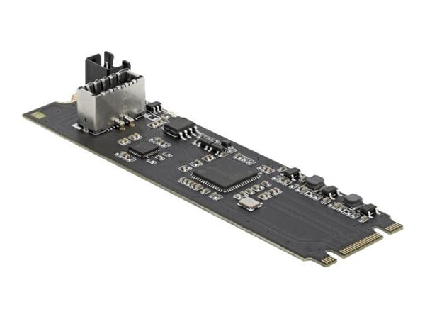 DeLOCK 63330, M.2, USB 3.2 Gen 2 (3.1 Gen 2), Musta, Kiina, 10 Gbit/s, 15 W